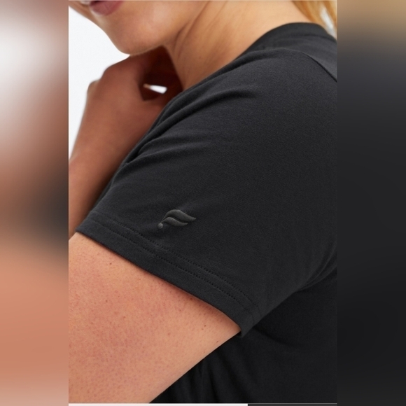 Fabletics Cotton Jersey Short Sleeve Tee Large - Picture 3 of 6